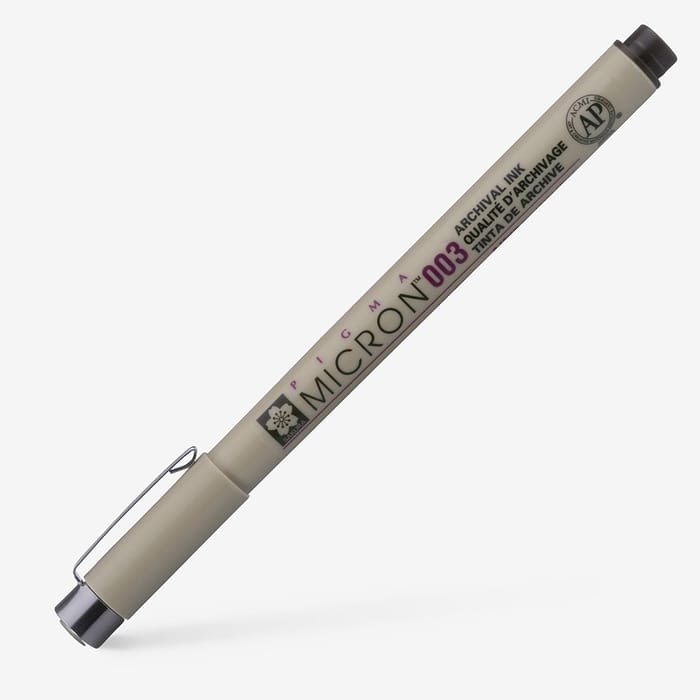 Sakura Pigma Micron Fineliner  - 0.03