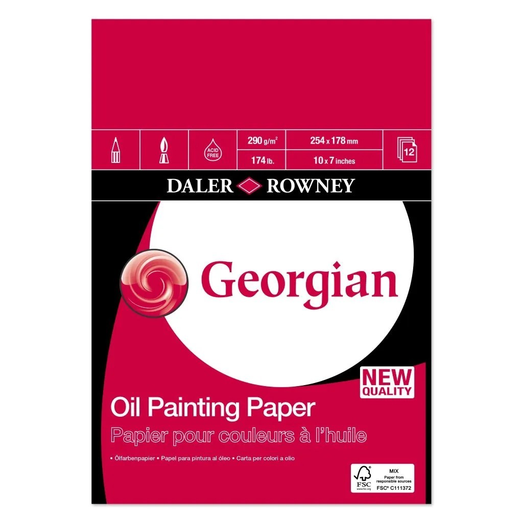 Daler Rowney Georgian Oil Painting Pads