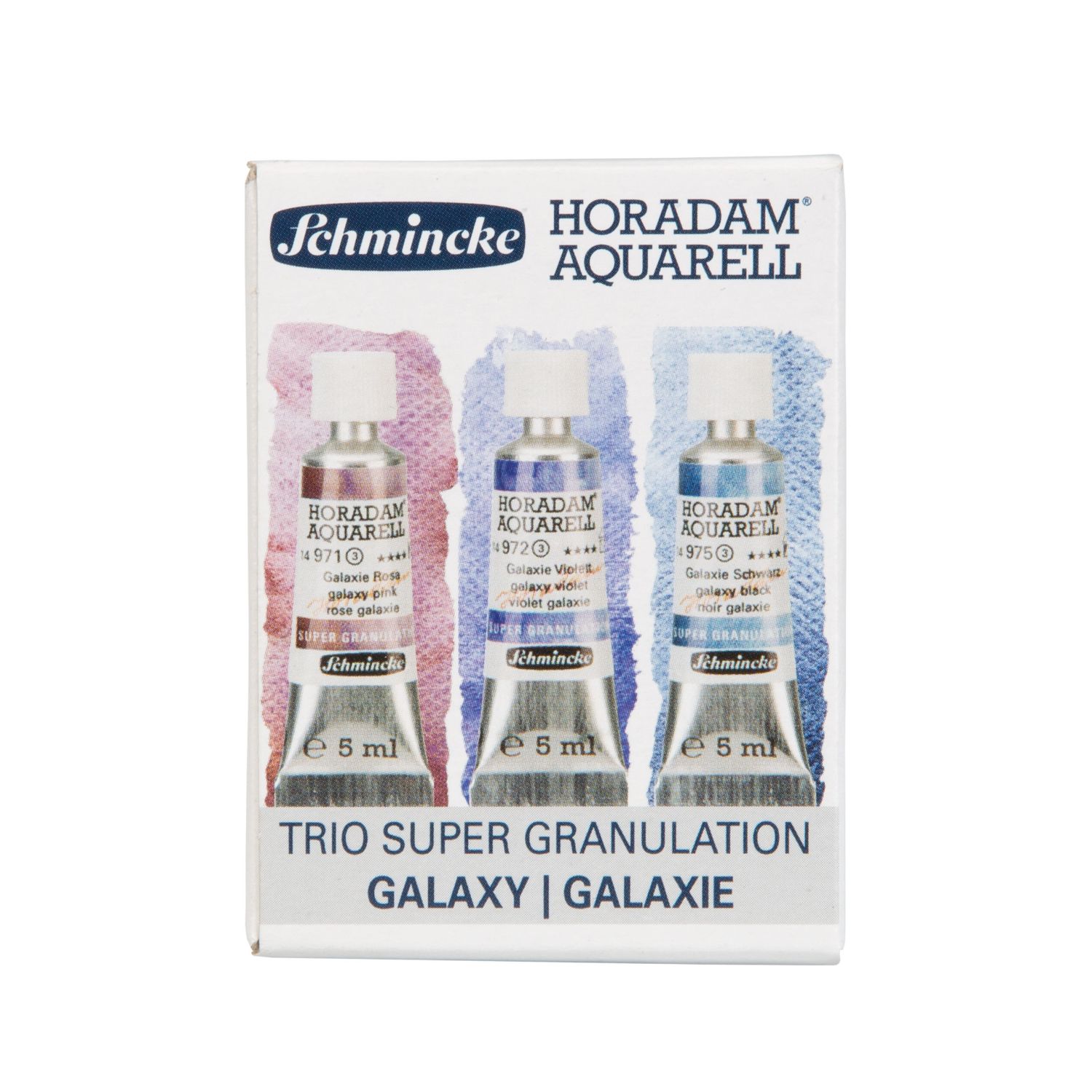 Schmincke Horadam Watercolour Super Granulation 3 x 5ml Tubes Galaxy