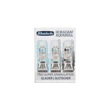 Schmincke Horadam Watercolour Super Granulation 3 x 5ml Tubes Glacier