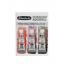 Schmincke Horadam Watercolour Super Granulation 3 x 5ml Tubes Vulcano