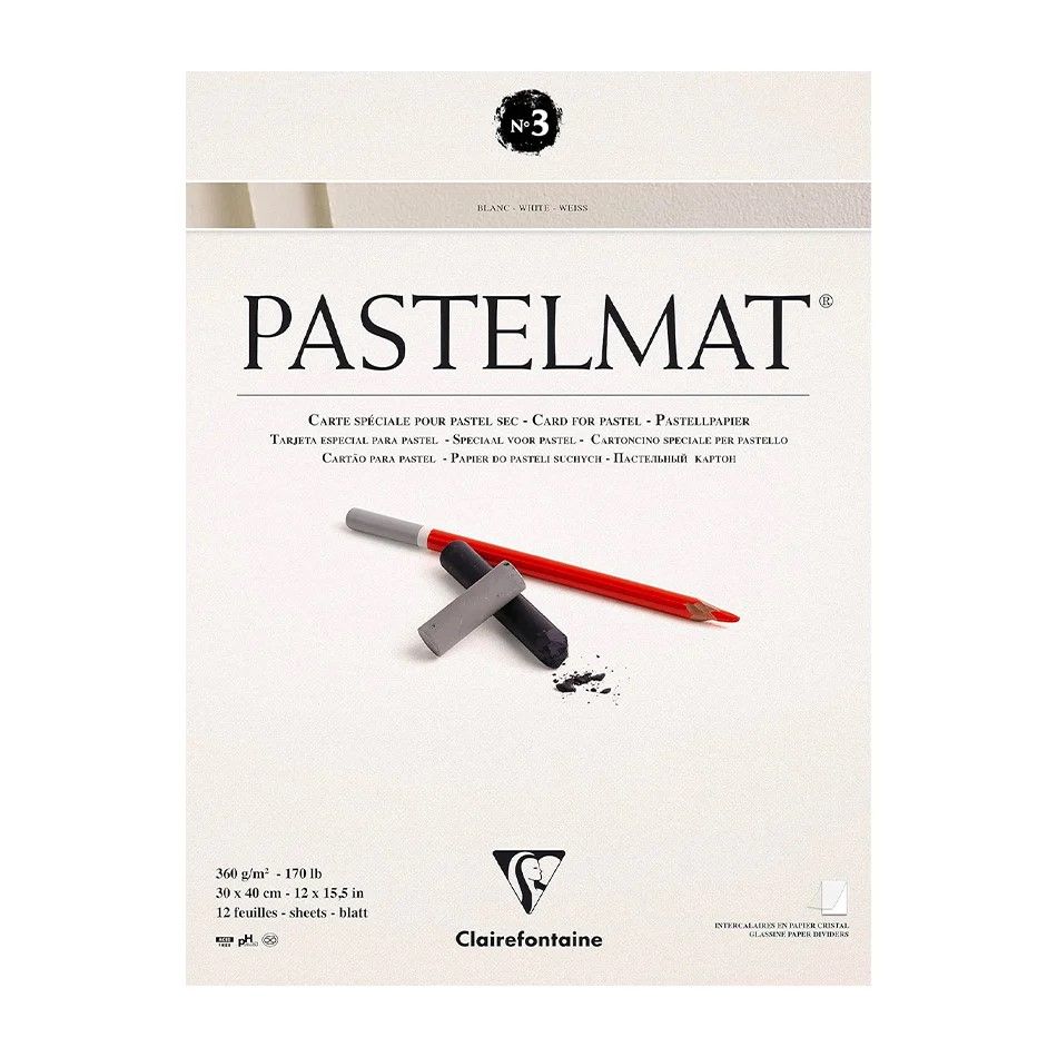 Pastelmat pad n°3 18x24cm 12sh 360g  