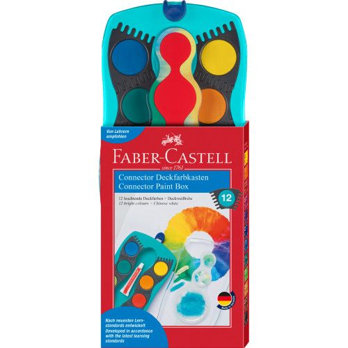 Faber Castell Connector Paint Box - 12 Colours