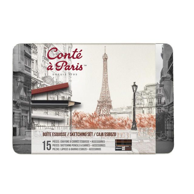 Conte a Paris Pencil Sketching Box