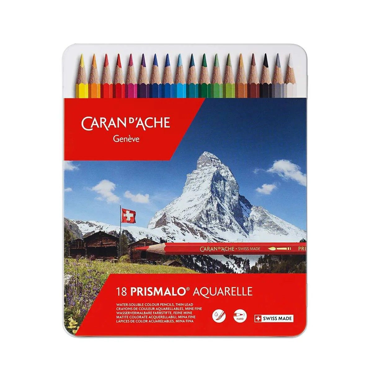 Caran dAche Prismalo Pencils Tin Set of 18