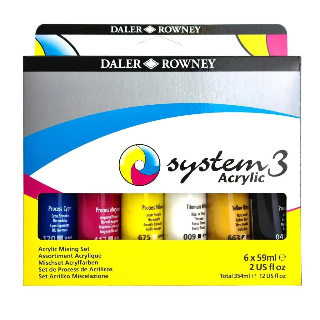 System 3 Process Set 6x59ml