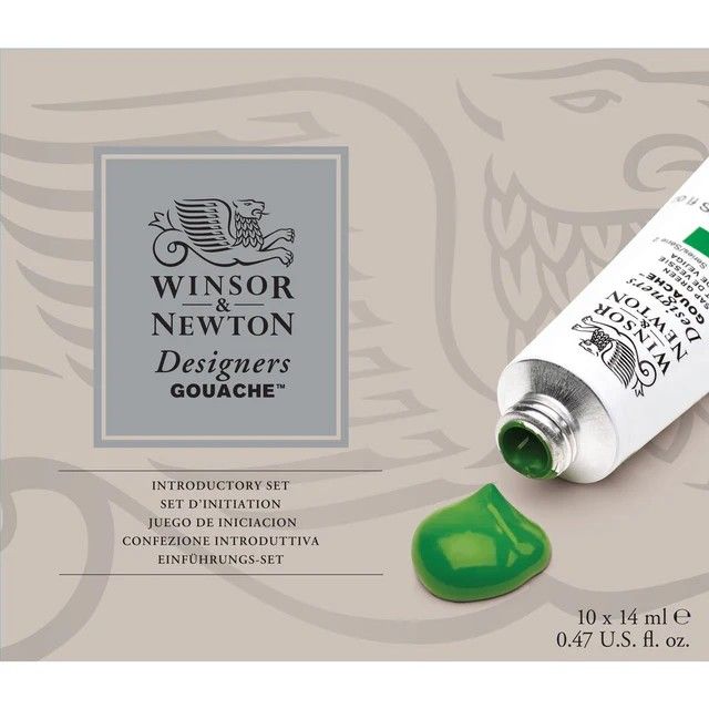 Winsor & Newton Designers Gouache Introductory Set 10 x 14ml