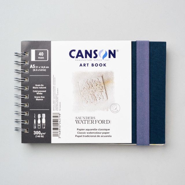 Canson Art Book Saunders Waterford 300gsm NOT, Landscape A5