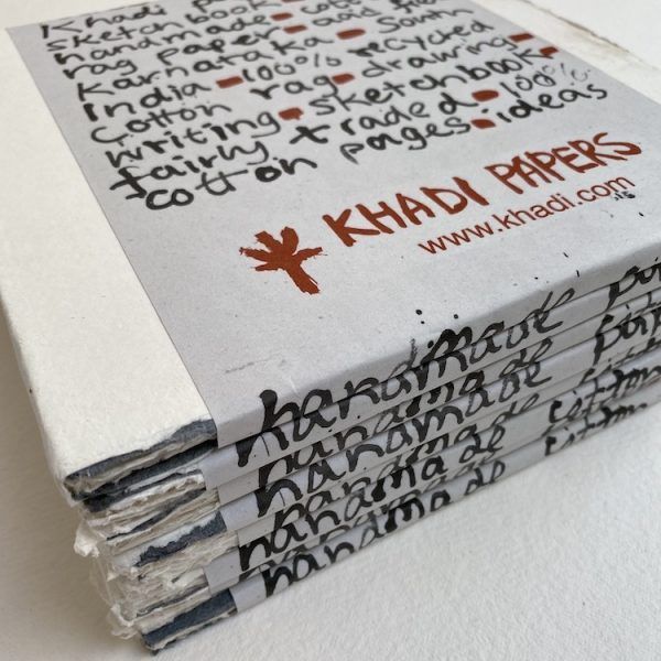 Khadi Paperback Book 20x20cm 150gsm