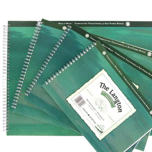 Daler Rowney Langton Watercolour Paper Spiral Pads Cold Pressed NOT