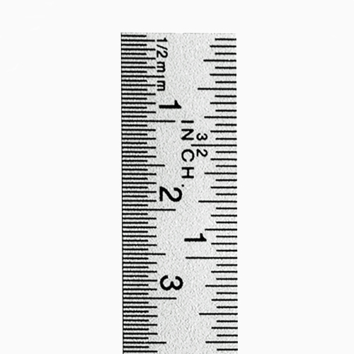 Tech-Style Stainless Steel Rule 6in