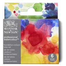 Winsor & Newton Professional Watercolour Foundation Set 6 x 5ml Tubes