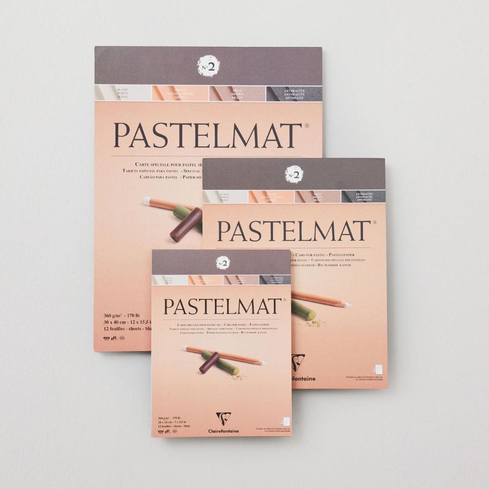 Pastelmat pad n°2 18x24cm 12sh 360g 