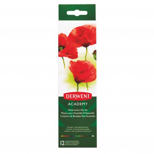Derwent AcadamyWatercolour Pan Set