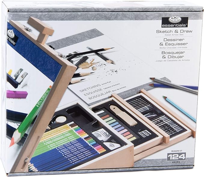 Royal Langnickel Sketch & Draw Easel Arists Set