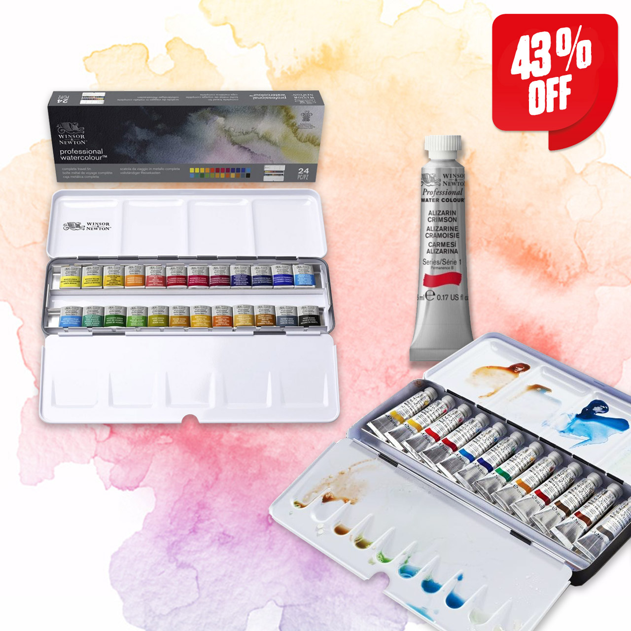 Winsor & Newton Watercolour Boxes