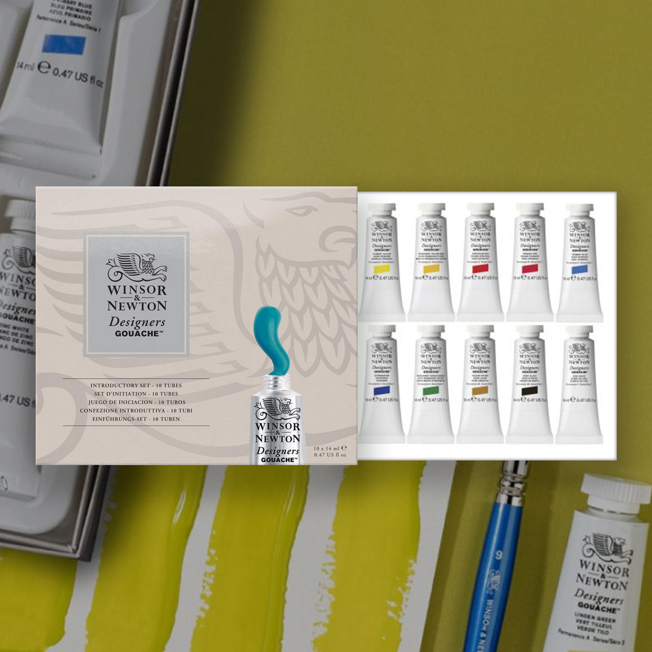 Winsor & Newton Designers Gouache Introductory Set
